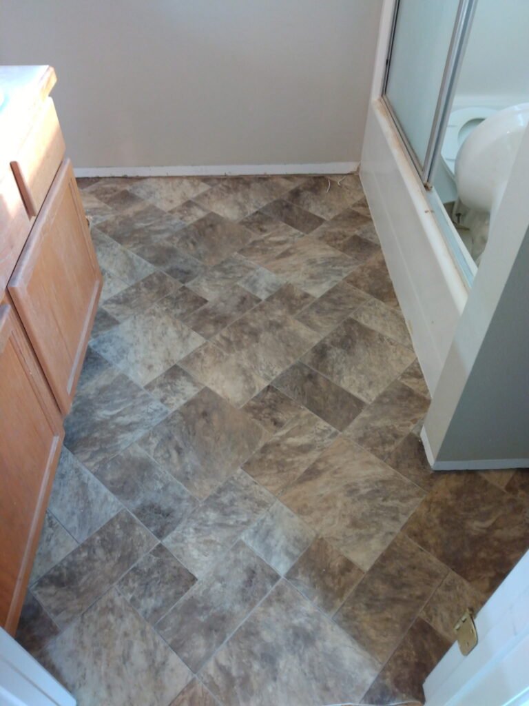 Sheet vinyl install boise